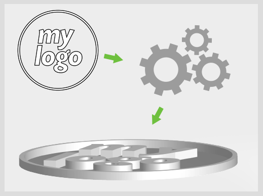  - 2 / The supporting framework is produced by high precision CNC machines in your desired support material, according to the vector file. Depending on the project, parts are cut and/or drilled. That is how spaces for the plants are created. 